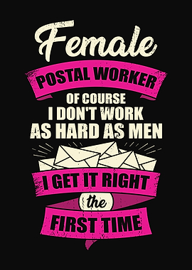 Female Postal Worker
