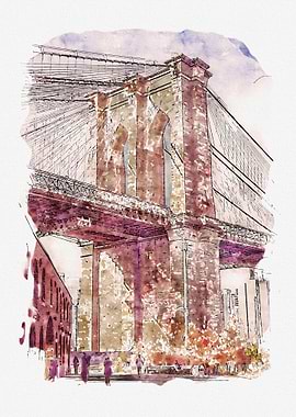 Watercolor New York