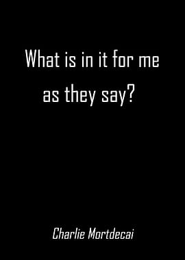 Mortdecai Movie Quotes