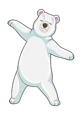 Polar bear Yoga Fitness