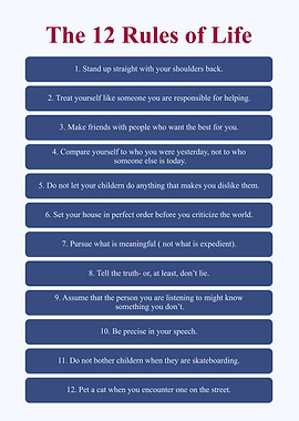 the 12 rules of life