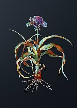 Vintage Iris Scorpiodes