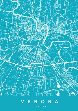 VERONA Map ITALY