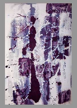 Abstract painting with