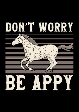 Funny Appaloosa Horse