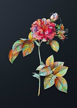 Pink Francfort Rose Flower