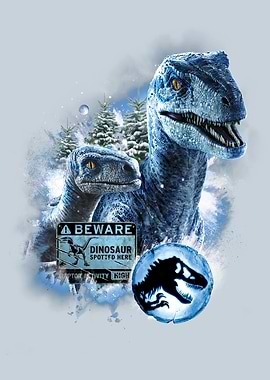 Dinosaur spotted here