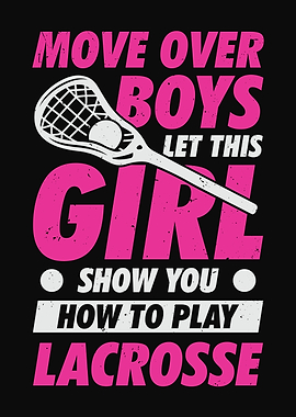 Lacrosse Player Girl