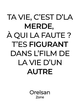 Orelsan affiche poster