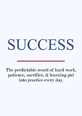 success definition textart