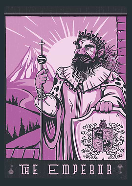 The emperor tarot