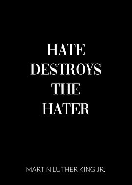 Martin Luther King Jr Hate