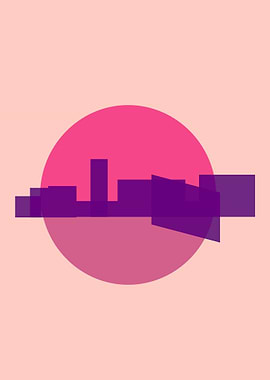 Preppy Abstract Print