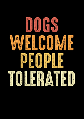 Dogs welcome