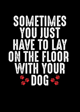 Lay on the floor with your