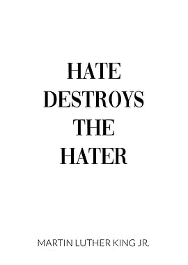 Martin Luther King Jr Hate