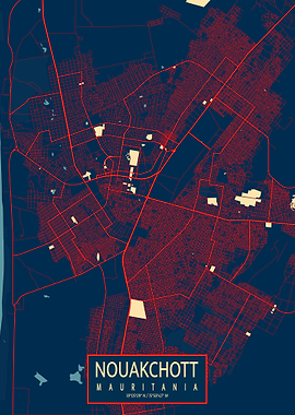 Nouakchott City Map Hope
