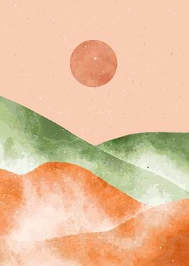 Mid century modern art