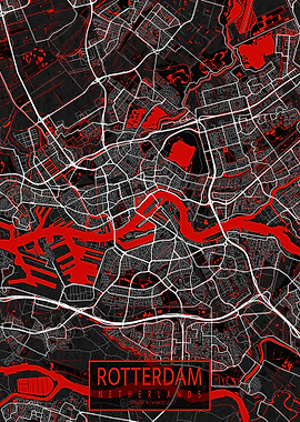 Rotterdam Map Oriental