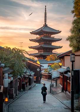 Sunset Pagoda