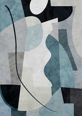 GEOMETRIC ABSTRACT 247A