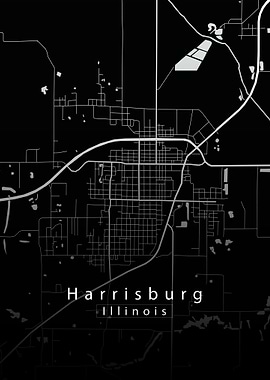 Harrisburg City Map