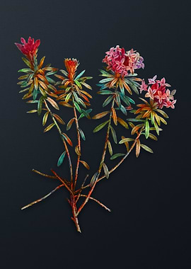 Vintage Garland Flowers