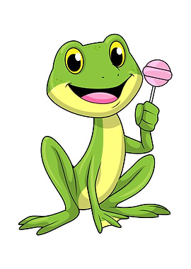Frog Lollipop