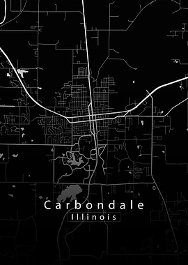 Carbondale City Map