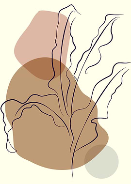 Scandinavian line drawings