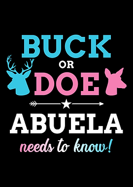Gender reveal buck or doe