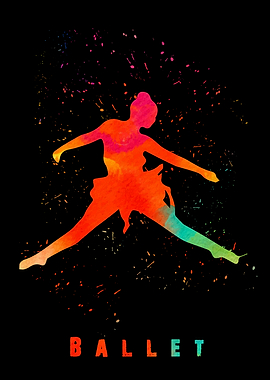Ballet Dance Colorful