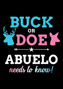 Gender reveal buck or doe