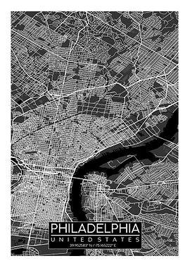Philadelphia Street Map