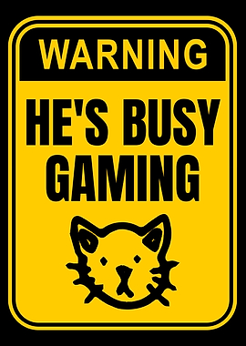 Gaming Room Warning