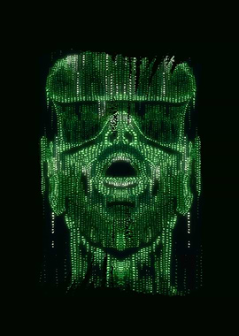 VR world digital face