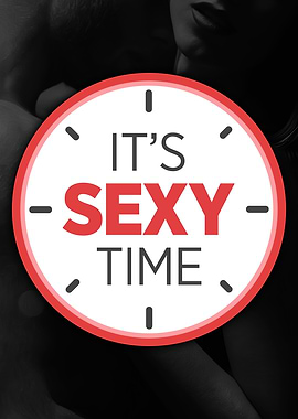 Its Sexy Time Clock