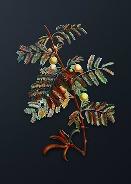 Vintage Sweetcacia Flower