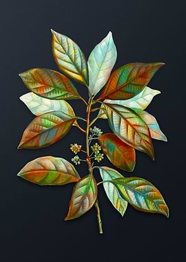 Vintage Redbay Flower