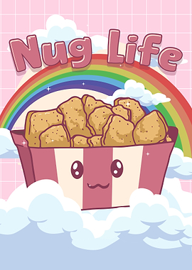 Kawaii Chicken Nuggets