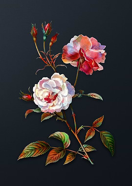 Vintage Ever Blowing Rose