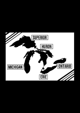 Great Lakes Map