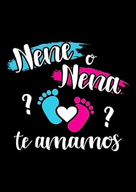 Spanish gender reveal nene