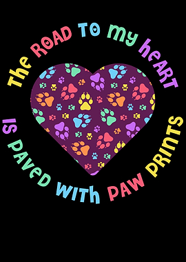 Heart With Paw Prints