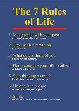 7 rules of life