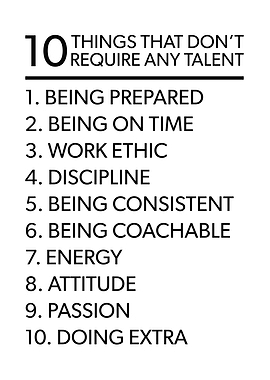 No Talent Required