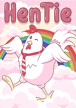 Funny Kawaii Chicken