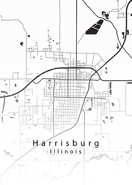 Harrisburg City Map