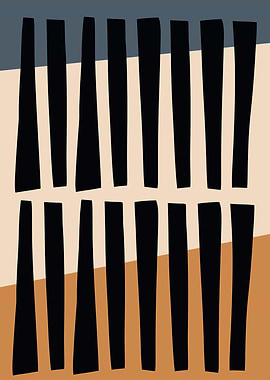 Abstract black lines