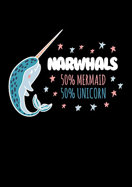 50 Mermaid 50 Unicorn